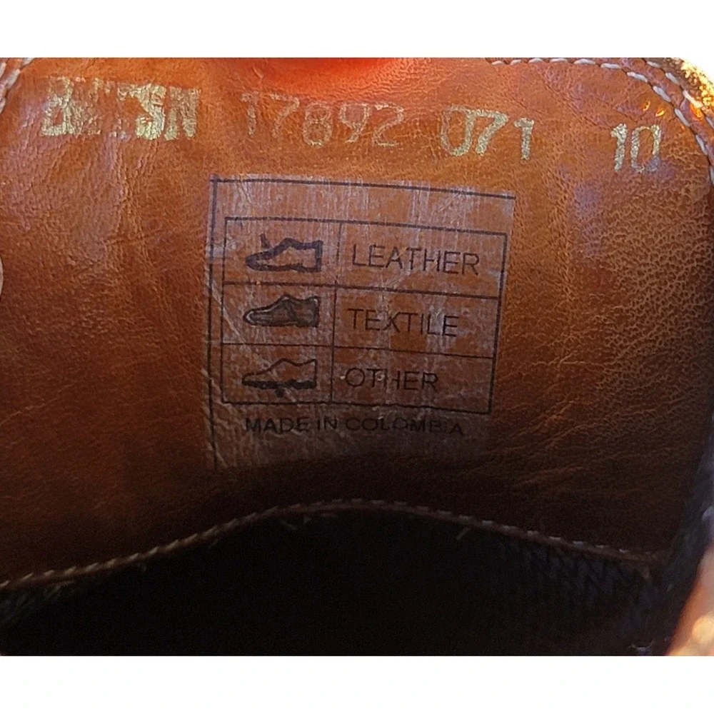 Beckett Simonon Bolton Brown Leather Chelsea Boots Mens 10 Handcrafted 17892-071